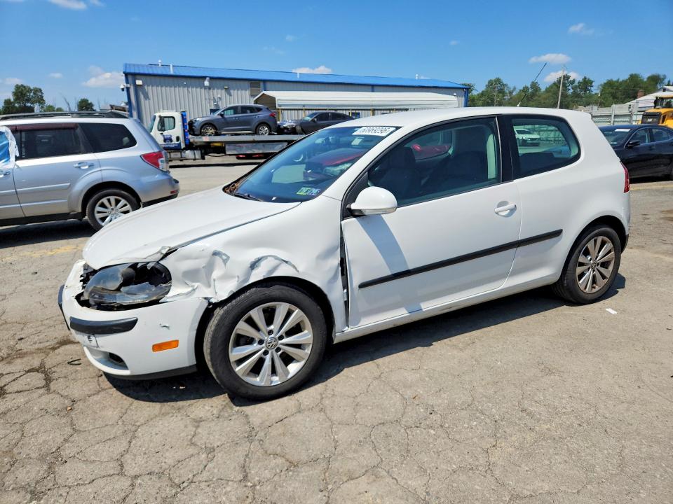2007 Volkswagen Golf VIN WVWAR71K67W108407 COPART salvage auction — FRONT END, Pa - Certificate Of Salvage, sold $475 on 2026-07-31 (photo 1)
