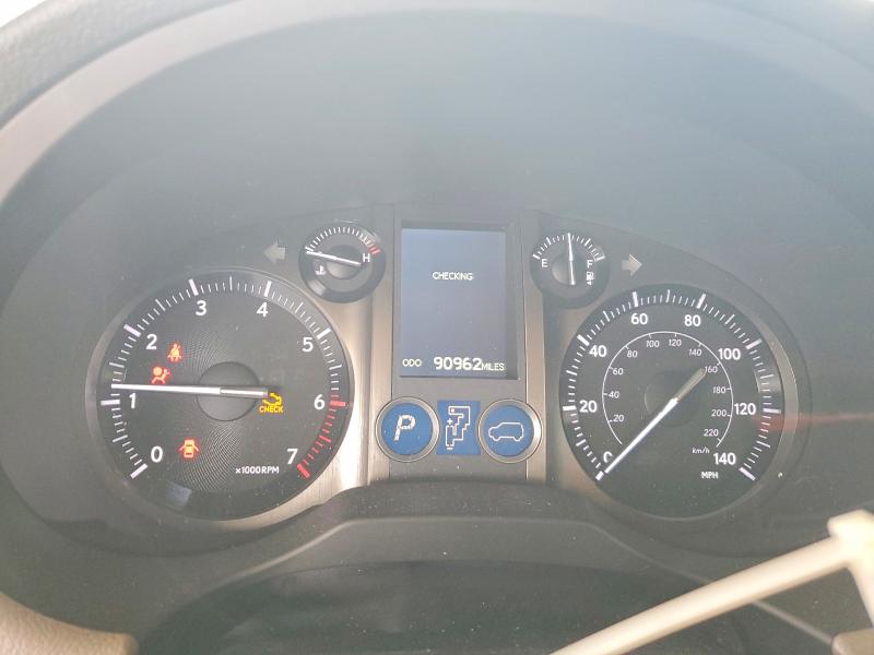 2012 Lexus VIN JTJBM7FX0C5037984 COPART salvage auction — BURN, GA - CERT OF TITLE-SALVAGE, sold $4,000 on 2026-07-30 (photo 9)