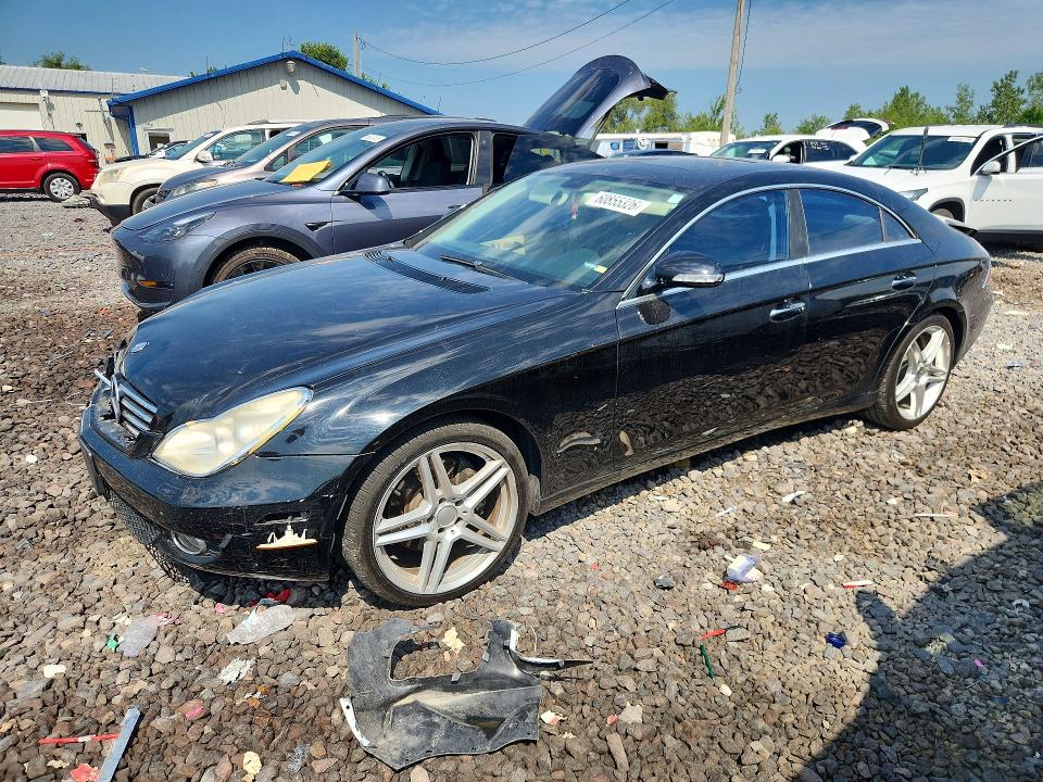 2008 Mercedes-benz Cls-klasse VIN WDDDJ72X08A123083 COPART salvage auction — FRONT END, Il - Salvage Certificate, sold $600 on 2026-08-03 (photo 1)