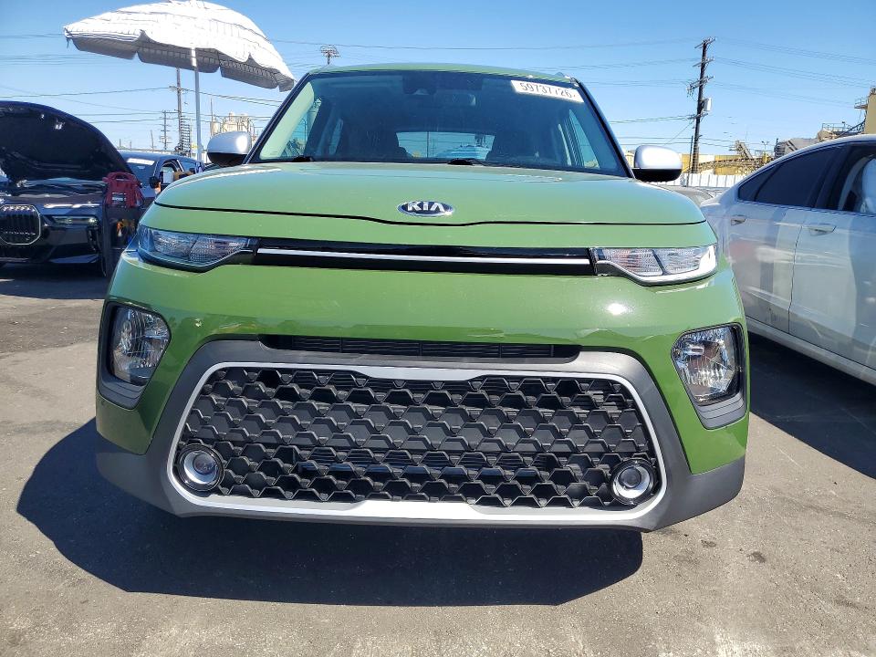 2021 Kia Soul VIN KNDJ23AU6M7127432 COPART salvage auction — MINOR DENT/SCRATCHES, Co - Dis/Dlr/Exp Only Salvage Title, sold $4,000 on 2026-07-22 (photo 5)