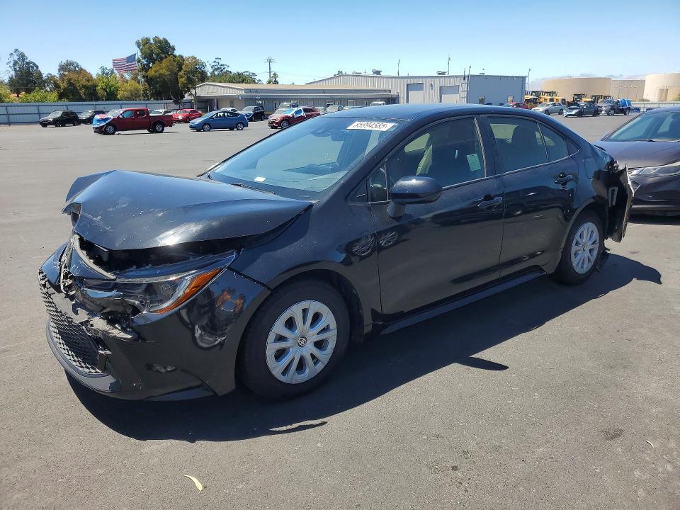 2022 Toyota Corolla VIN JTDEAMDEXNJ050552 COPART salvage auction — FRONT END, Ca - Salvage Certificate, sold $3,750 on 2026-07-15 (photo 1)