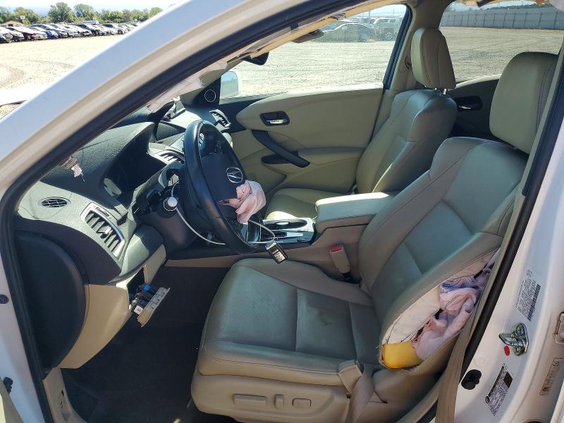 2017 Acura RDX VIN 5J8TB4H57HL028890 COPART salvage auction — FRONT END, Ca - Salvage Certificate, sold $975 on 2026-09-11 (photo 7)