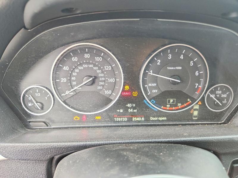 2016 BMW 3er VIN WBA8E1G54GNT38202 COPART salvage auction — FRONT END, La - Cert Of Title-Salvage, sold $950 on 2026-07-24 (photo 9)