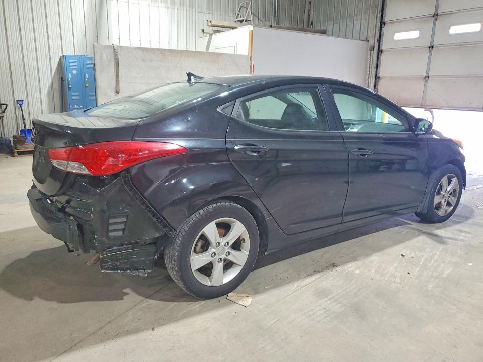 2012 Hyundai Elantra VIN KMHDH4AE3CU414152 COPART salvage auction — SIDE, Salvage Title, sold $750 on 2026-07-13 (photo 3)