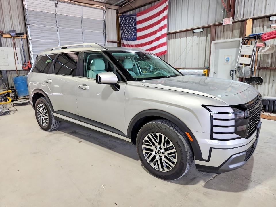 2026 Hyundai Palisade VIN KM8RL5S24TU091485 COPART salvage auction — HAIL, Mo - Salvage Certificate Of Title, sold $23,000 on 2026-07-22 (photo 4)