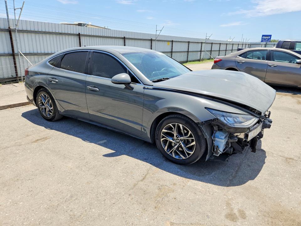 2020 Hyundai Sonata VIN 5NPEL4JA2LH038705 COPART salvage auction — FRONT END, Ca - Salvage Certificate, sold $3,400 on 2026-07-31 (photo 4)