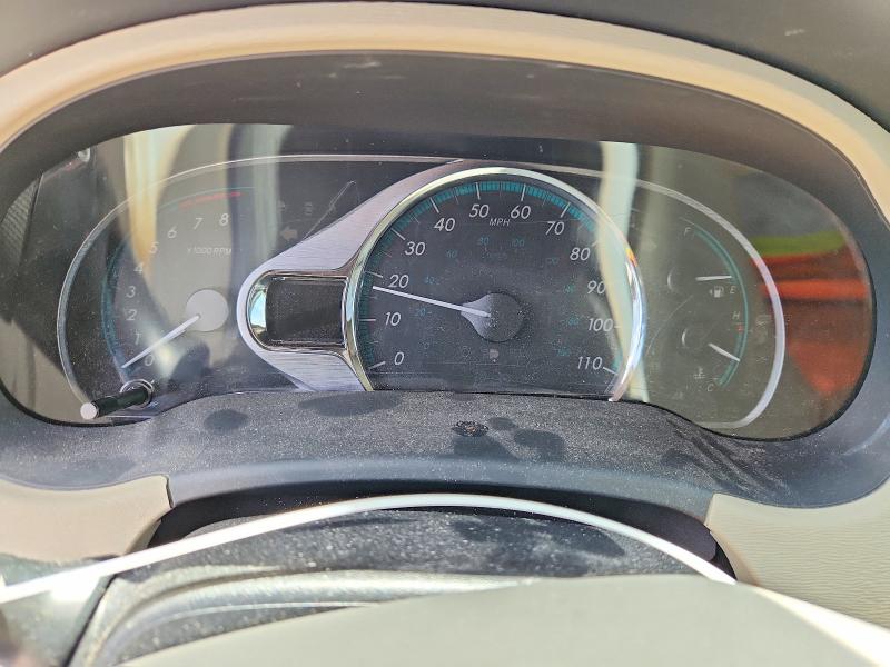 2012 Toyota Sienna VIN 5TDYK3DC0CS207962 COPART salvage auction — FRONT END, Ut - Certificate Of Title, sold $2,300 on 2026-07-16 (photo 9)