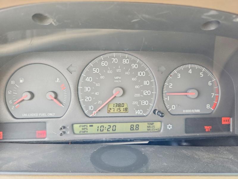 1998 Volvo V70 VIN YV1LW5671W2498794 COPART salvage auction — SIDE, Ut - Salvage Certificate, sold $175 on 2026-08-17 (photo 9)