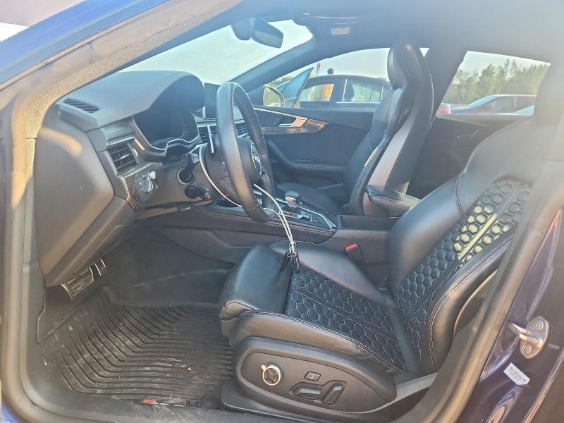 2019 Audi Rs5 VIN WUACWCF55KA903843 COPART salvage auction — FRONT END, On - Permit No Brand - Unfit, sold $19,800 on 2026-08-11 (photo 7)