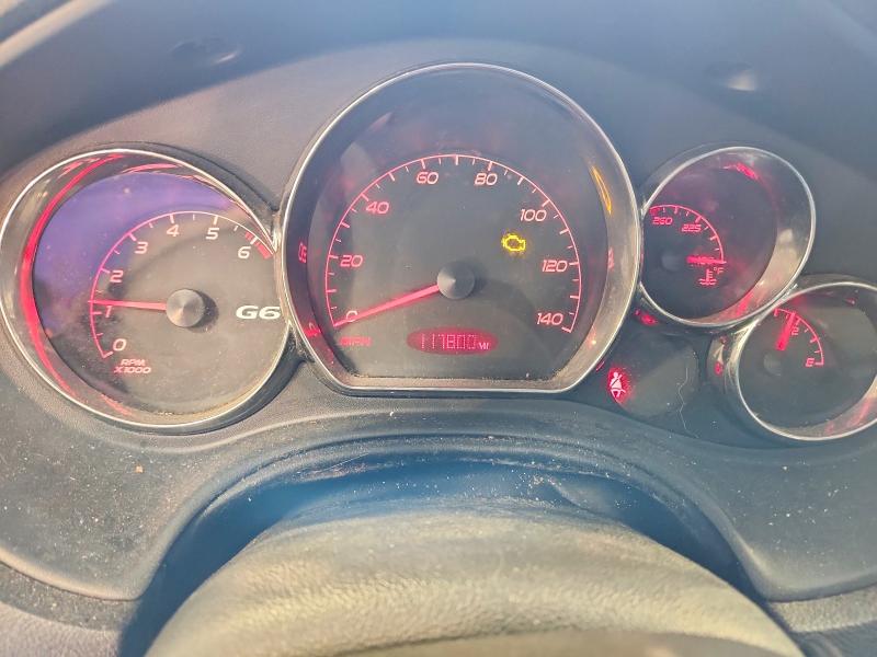 2006 Pontiac G6 VIN 1G2ZH558764214646 COPART salvage auction — FRONT END, MN - CERT OF TITLE-PRIOR SALVAGE, sold $575 on 2026-07-23 (photo 9)