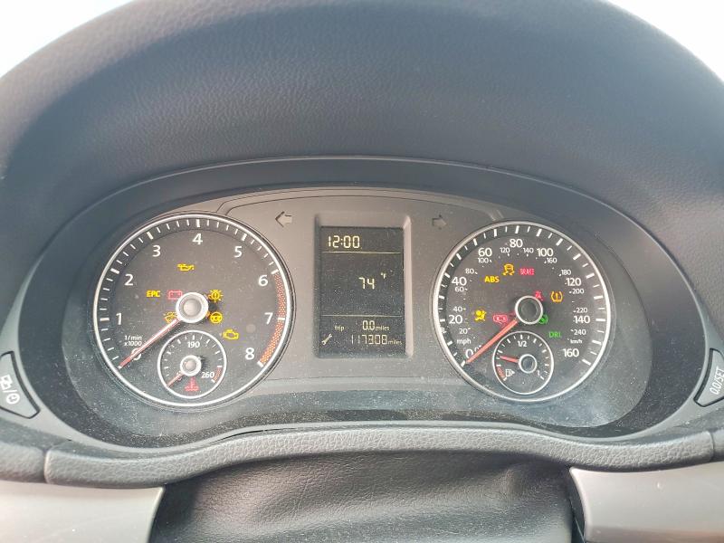 2015 Volkswagen Passat VIN 1VWAS7A32FC071317 COPART salvage auction — MECHANICAL, Oh - Certificate Of Title, sold $600 on 2026-08-19 (photo 9)
