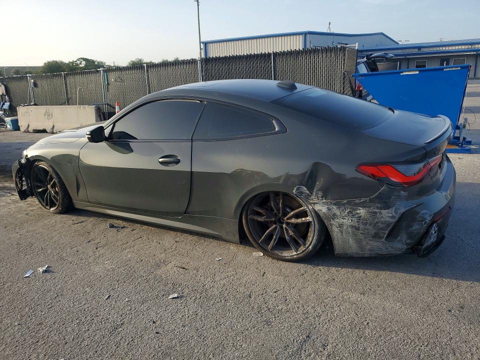 2021 BMW M4 VIN WBA13AR06MCG10705 COPART salvage auction — FRONT END, Fl - Cert Of Title Slvg Rebuildable, sold $21,100 on 2026-08-18 (photo 2)