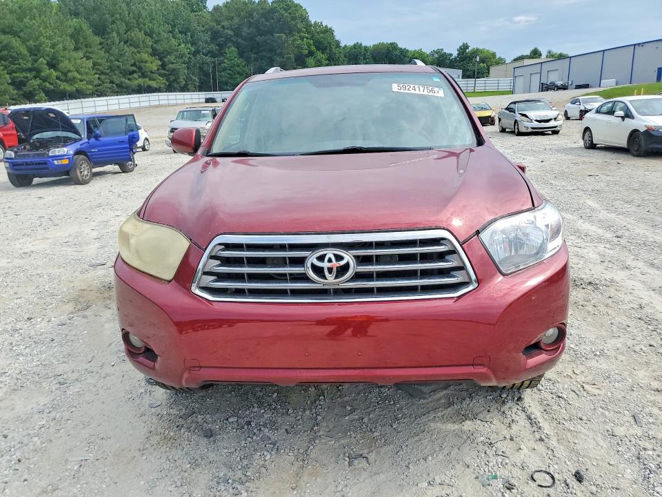 2008 Toyota Highlander VIN JTEDS42A582058691 COPART salvage auction — SIDE, Ga - Cert Of Title-Salvage, sold $275 on 2026-07-29 (photo 5)