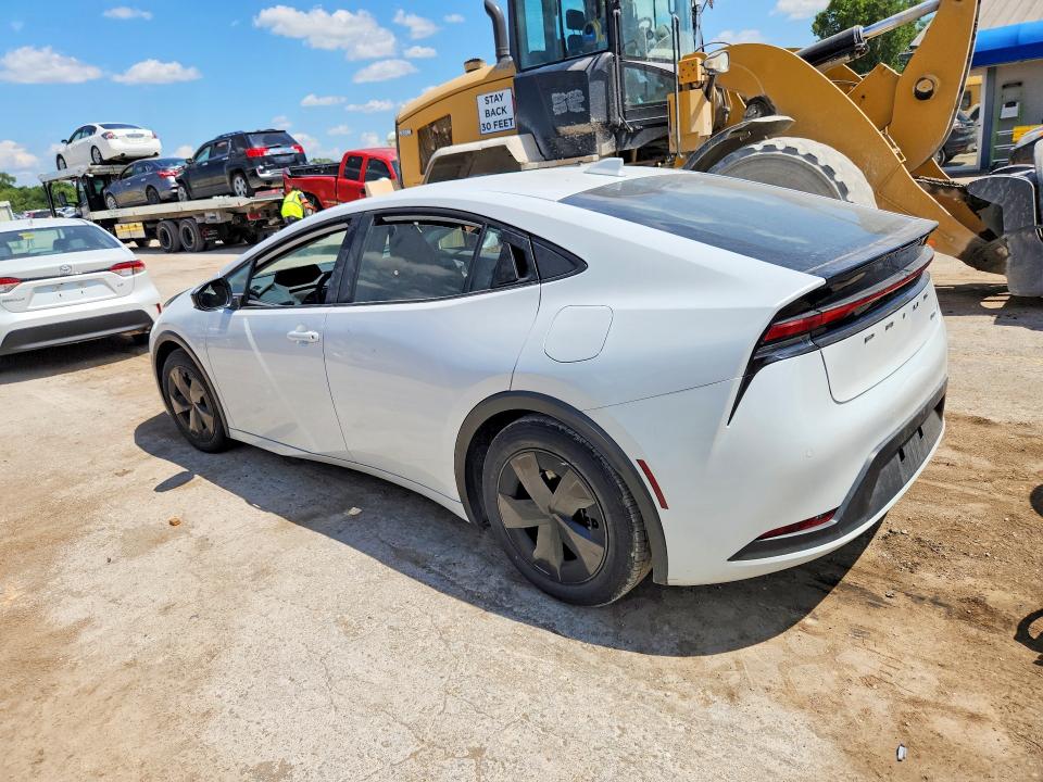 2025 Toyota Prius VIN JTDACAAU7S3055372 COPART salvage auction — WATER/FLOOD, Fl - Cert Of Title-Slvg Rebld Flood, sold $5,300 on 2026-07-22 (photo 2)