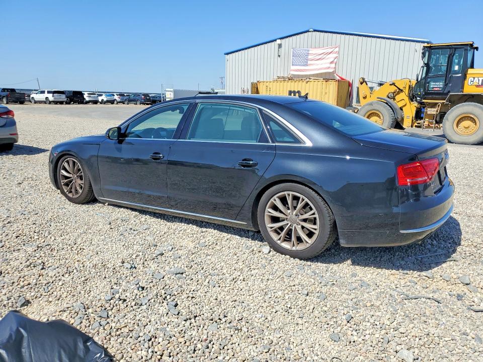 2013 Audi A8 VIN WAURGAFDXDN008261 COPART salvage auction — MINOR DENT/SCRATCHES, Tx - Certificate Of Title, sold $90 on 2026-07-28 (photo 2)