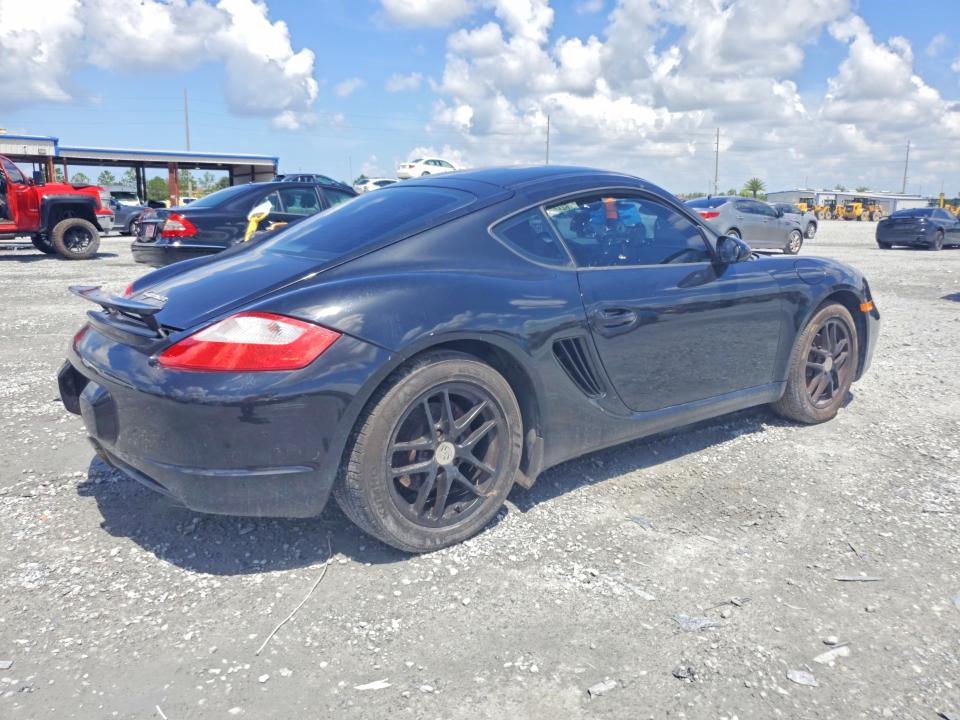 2008 Porsche Cayman VIN WP0AA29828U762336 COPART salvage auction — MINOR DENT/SCRATCHES, Fl - Certificate Of Title, sold $9,800 on 2026-08-03 (photo 3)