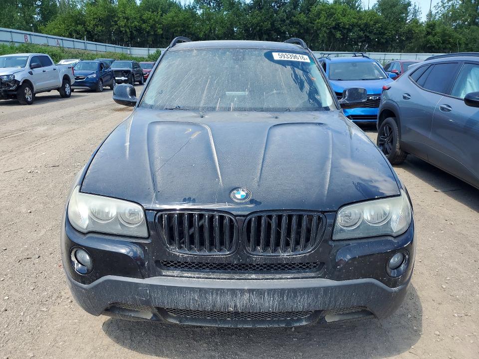 2010 BMW X3 VIN WBXPC9C41AWJ35224 COPART salvage auction — REAR END, MI - CERTIFICATE OF TITLE, sold $875 on 2026-07-15 (photo 5)