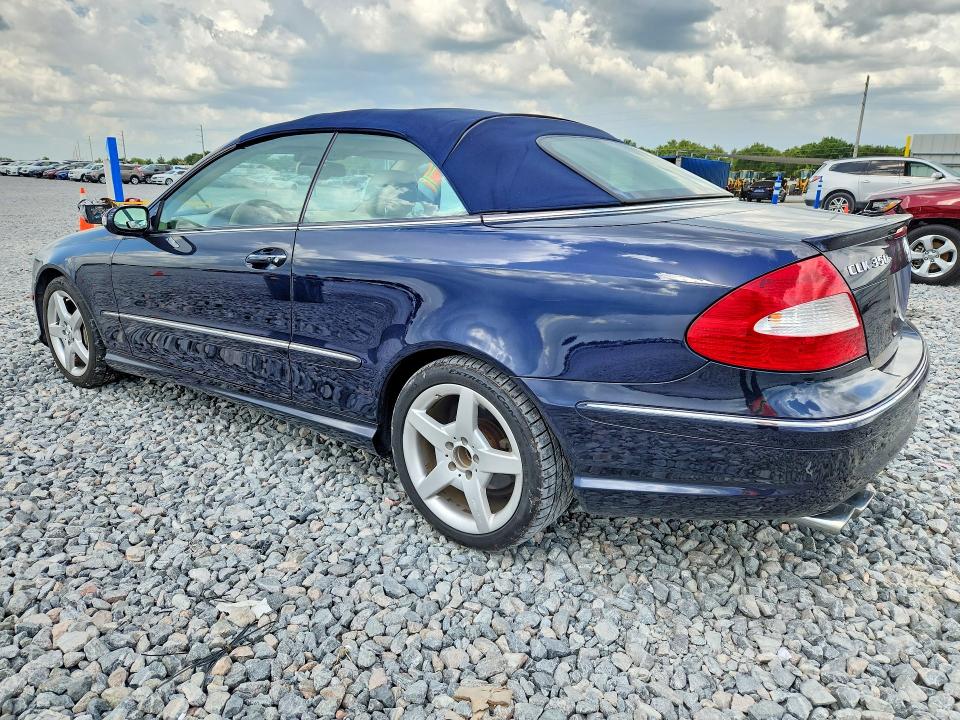 2009 Mercedes-benz Clk-klasse VIN WDBTK56F09T104997 COPART salvage auction — MINOR DENT/SCRATCHES, FL - CERT OF TITLE SLVG REBUILDABLE, sold $1,450 on 2026-07-31 (photo 2)
