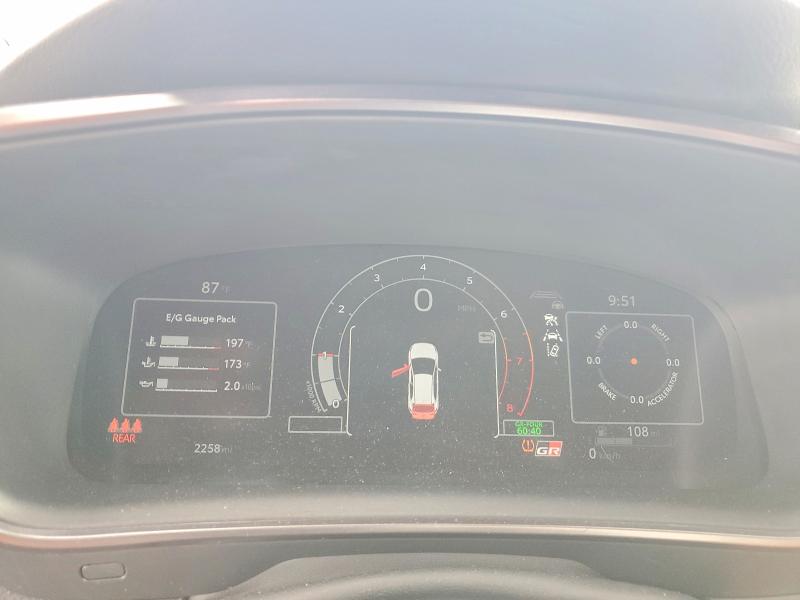 2024 Toyota VIN JTNABAAE3RA008899 COPART salvage auction — MINOR DENT/SCRATCHES, Fl - Cert Of Title-Rebuilt, sold $13,400 on 2026-07-24 (photo 9)