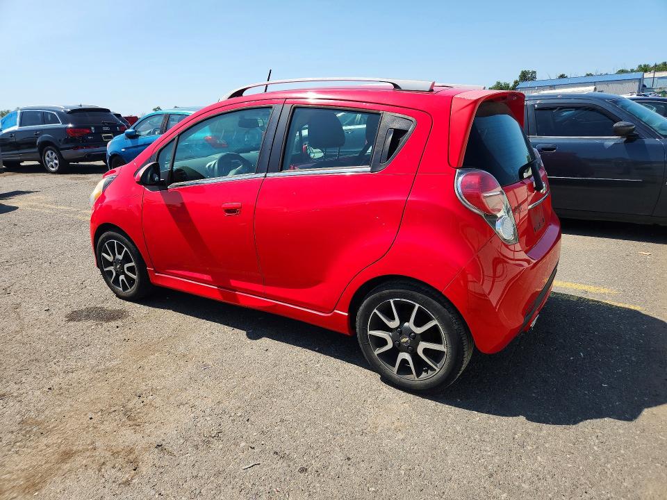 2013 Chevrolet Spark VIN KL8CF6S95DC516720 COPART salvage auction — MECHANICAL, Pa - Certificate Of Salvage, sold $425 on 2026-07-31 (photo 2)
