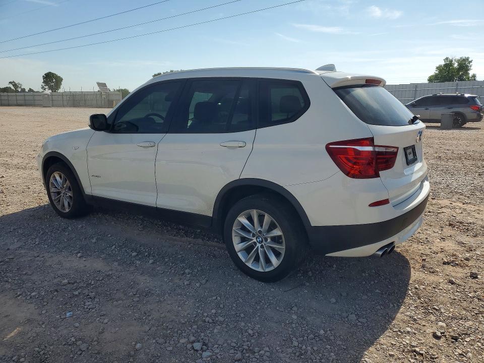 2014 BMW X3 VIN 5UXWX9C51E0D27730 COPART salvage auction — MECHANICAL, Ok - Certificate Of Title, sold $1,100 on 2026-07-14 (photo 2)