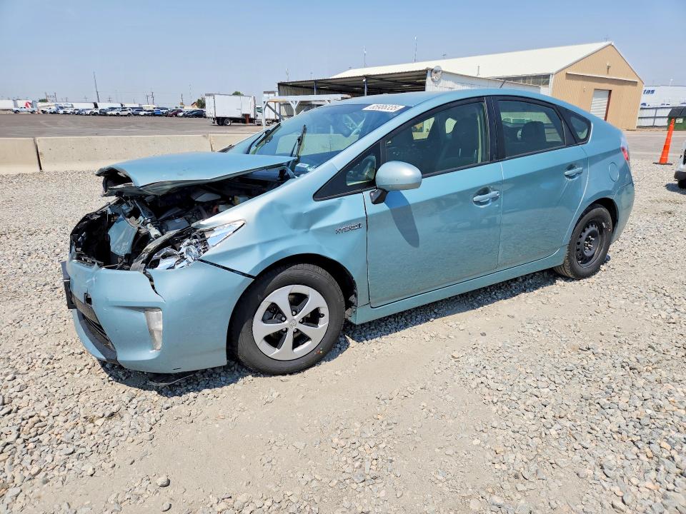 2012 Toyota Prius VIN JTDKN3DUXC1608793 COPART salvage auction — FRONT END, Co - Public - Salvage Title, sold $725 on 2026-07-14 (photo 1)