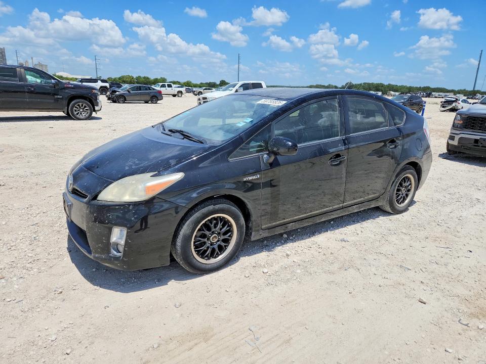 2011 Toyota Prius VIN JTDKN3DU2B1477728 COPART salvage auction — VANDALISM, TX - SALVAGE VEHICLE TITLE, sold $1,150 on 2026-07-23 (photo 1)