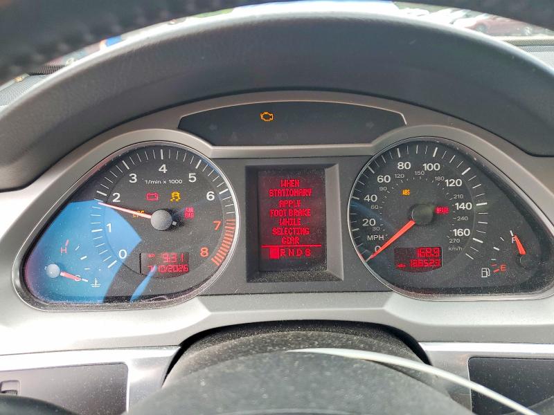 2008 Audi A6 VIN WAUAH74F58N025282 COPART salvage auction — ROOF, MD - CERT OF SALVAGE > 75% DAMAGE (P), sold $250 on 2026-07-20 (photo 9)