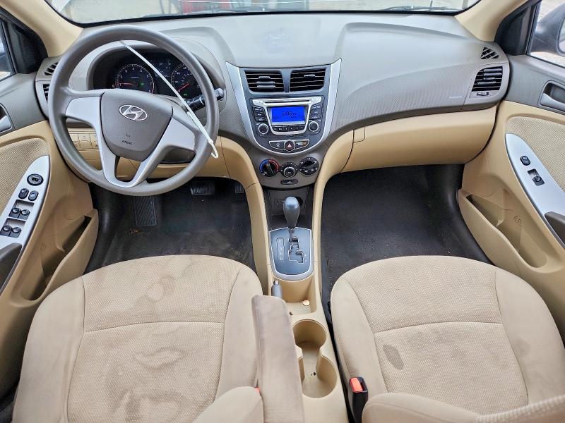 2014 Hyundai Accent VIN KMHCT4AE5EU708195 COPART salvage auction — REAR END, Wa - Bill Of Sale, sold $525 on 2026-07-07 (photo 8)