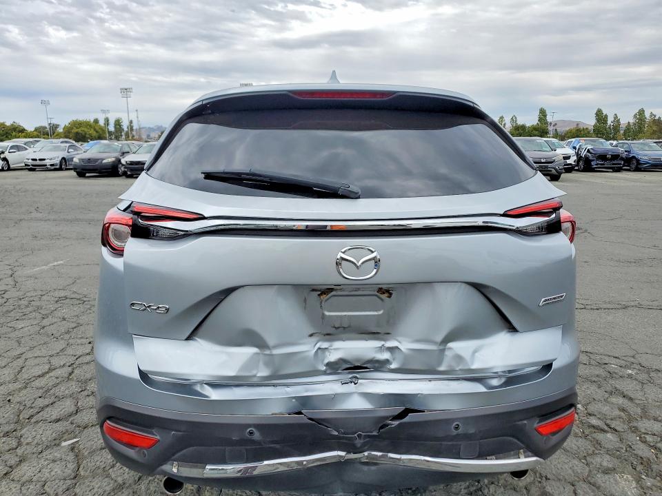 2016 Mazda Cx-9 VIN JM3TCADY4G0105524 COPART salvage auction — REAR END, Ca - Salvage Certificate, sold $4,500 on 2026-07-24 (photo 6)