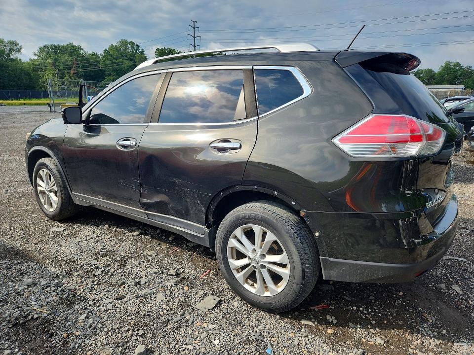2016 Nissan Rogue VIN KNMAT2MV8GP643257 COPART salvage auction — SIDE, MI - CERTIFICATE OF TITLE, sold $875 on 2026-07-29 (photo 2)
