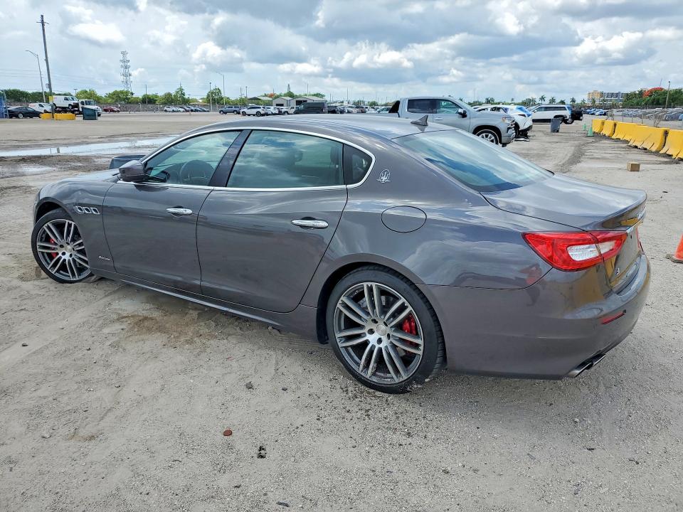 2018 Maserati Quattroporte VIN ZAM56YPL4J1281259 COPART salvage auction — FRONT END, FL - CERT OF TITLE SLVG REBUILDABLE, sold $1,100 on 2026-07-29 (photo 2)