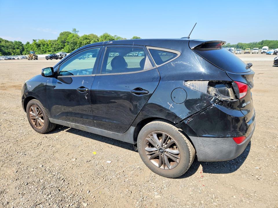 2015 Hyundai Tucson VIN KM8JTCAF2FU078602 COPART salvage auction — REAR END, Ma - Cert Of Title-Reconstrctd Coll, sold $1,450 on 2026-07-22 (photo 2)