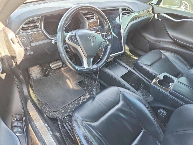 2015 Tesla Model s VIN 5YJSA1E27FF112486 COPART salvage auction — UNDERCARRIAGE, Tx - Certificate Of Title, sold $1,150 on 2026-07-16 (photo 8)