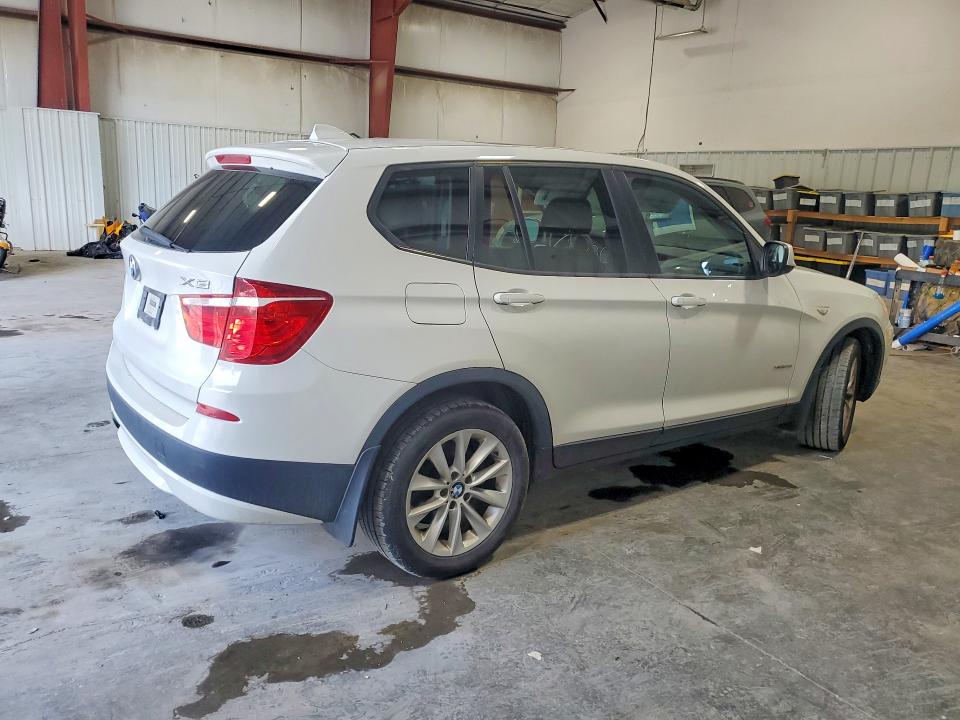 2014 BMW X3 VIN 5UXWX9C52E0D20642 COPART salvage auction — WATER/FLOOD, Ny - Mv907A-Flood Salvage, sold $1,350 on 2026-07-20 (photo 3)