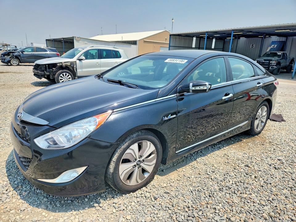 2015 Hyundai Sonata VIN KMHEC4A42FA125411 COPART salvage auction — FRONT END, Co - Salvage Title, sold $375 on 2026-07-28 (photo 1)