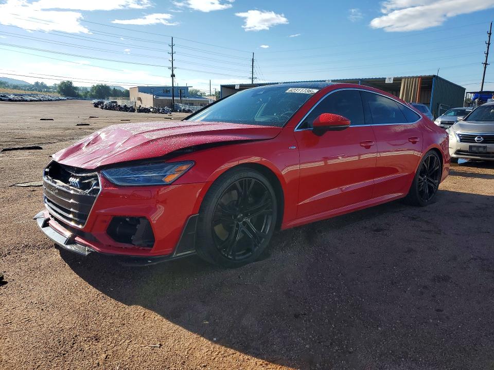2019 Audi A7 VIN WAUV2AF29KN027201 — COPART salvage auction photo