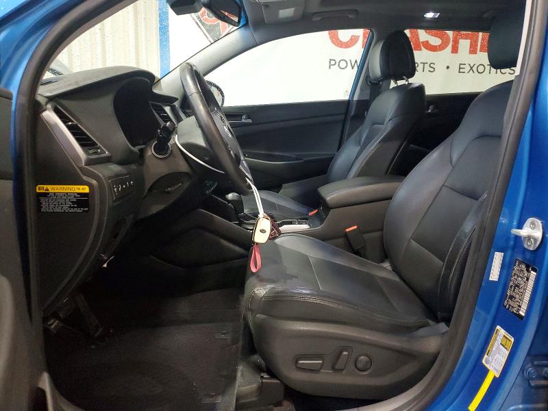 2016 Hyundai Tucson VIN KM8J33A2XGU182429 COPART salvage auction — MINOR DENT/SCRATCHES, Nc - Dealer Only Clean Title, sold $4,350 on 2026-07-30 (photo 7)