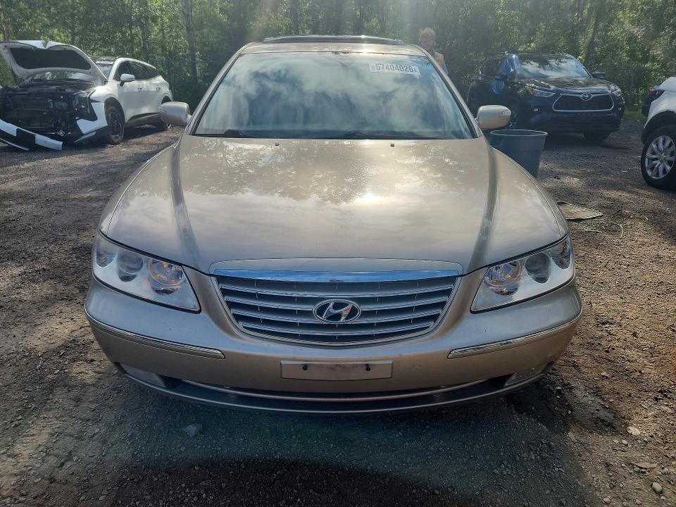 2008 Hyundai Azera VIN KMHFC46F58A301501 COPART salvage auction — SIDE, ON - PERMIT NO BRAND - UNFIT, sold $300 on 2026-07-28 (photo 5)