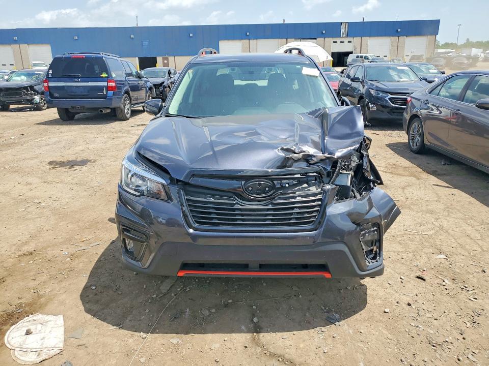 2019 Subaru Forester VIN JF2SKAPCXKH473421 COPART salvage auction — FRONT END, Mi - Certificate Of Title, sold $5,200 on 2026-07-17 (photo 5)