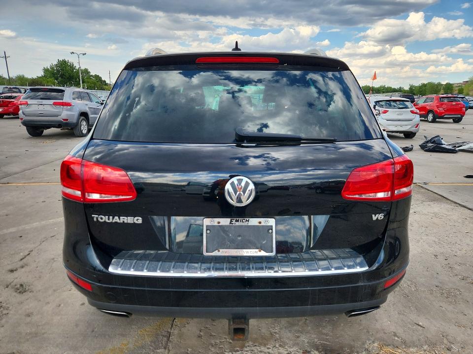 2013 Volkswagen Touareg VIN WVGEF9BP9DD011687 COPART salvage auction — FRONT END, CO - CERTIFICATE OF TITLE, sold $600 on 2026-08-05 (photo 6)