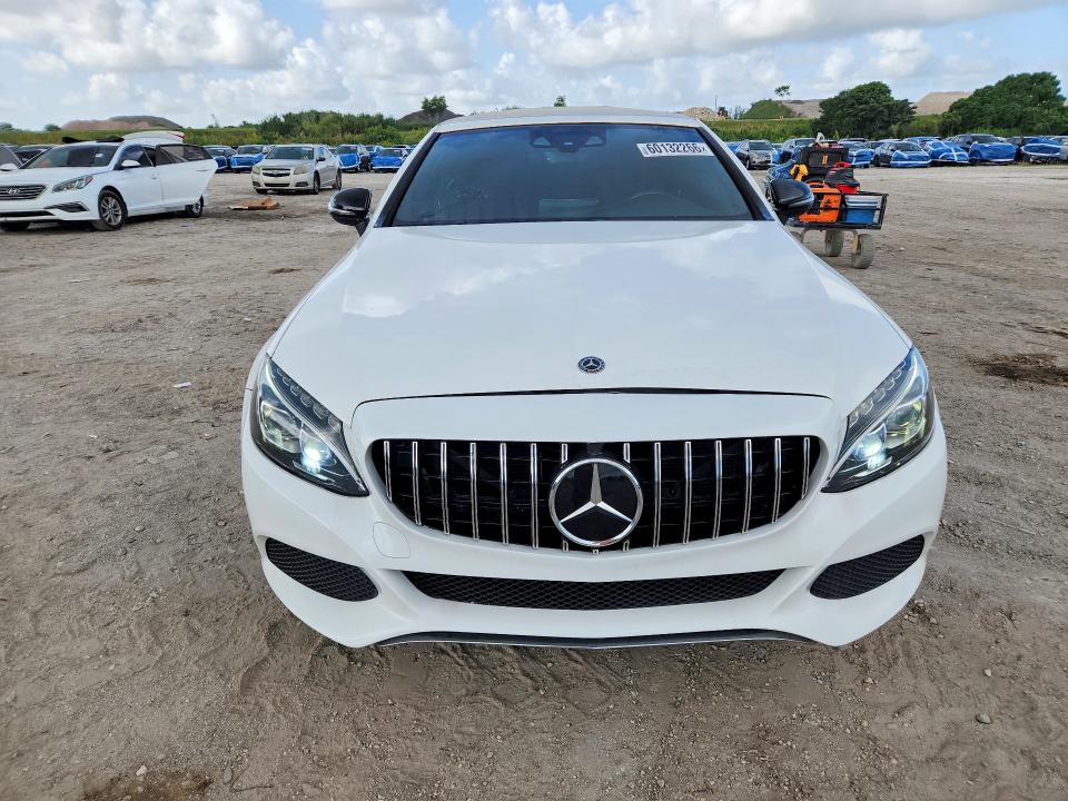 2017 Mercedes-benz C-klasse VIN WDDWK4JB6HF518379 COPART salvage auction — MINOR DENT/SCRATCHES, GA - CERTIFICATE OF TITLE, sold $12,800 on 2026-07-28 (photo 5)