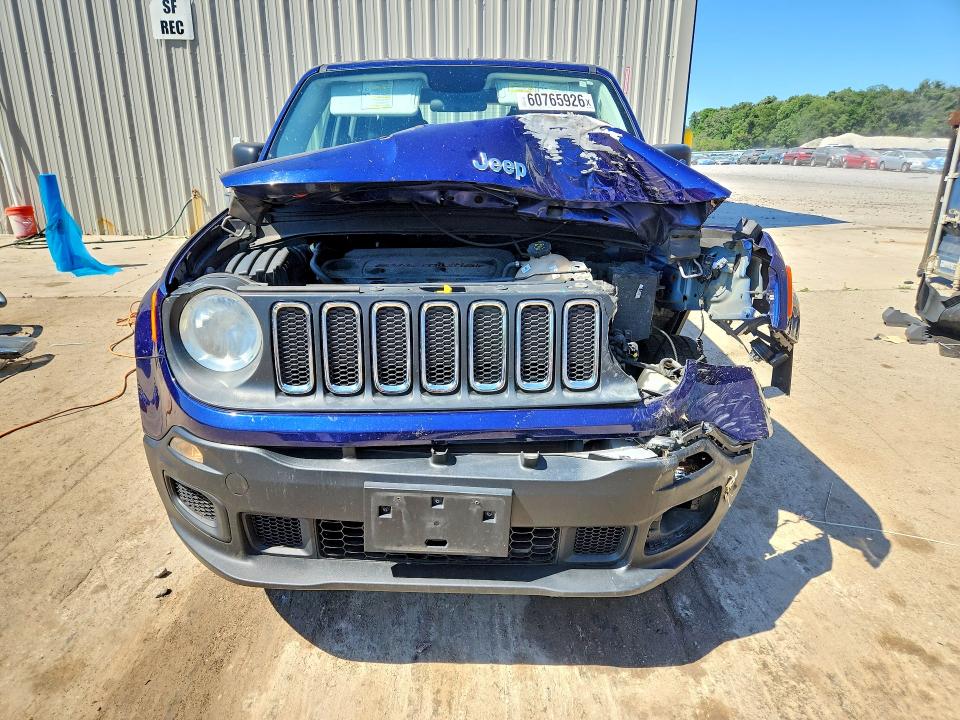 2017 Jeep Renegade VIN ZACCJBAB1HPE76849 COPART salvage auction — FRONT END, WI - JUNKED VEHICLE BILL OF SALE, sold $425 on 2026-08-03 (photo 5)