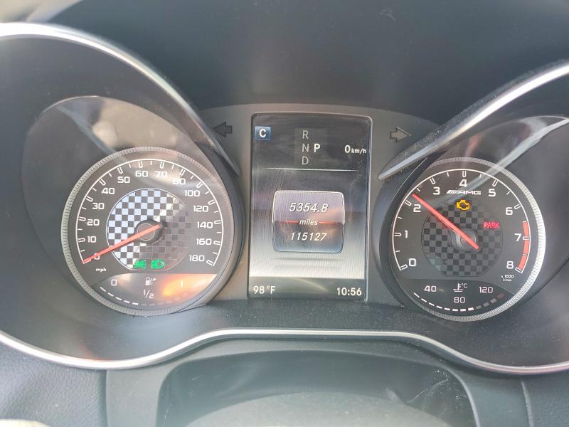 2017 Mercedes-benz C-klasse amg VIN 55SWF6EB5HU230179 COPART salvage auction — FRONT END, Ny - Mv-907A Salvage Certificate, sold $7,500 on 2026-07-07 (photo 9)