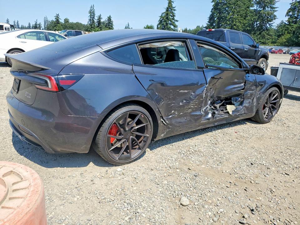 2024 Tesla Model 3 VIN 5YJ3E1ET0RF823615 COPART salvage auction — SIDE, Wa - Bill Of Sale, sold $5,300 on 2026-07-24 (photo 3)