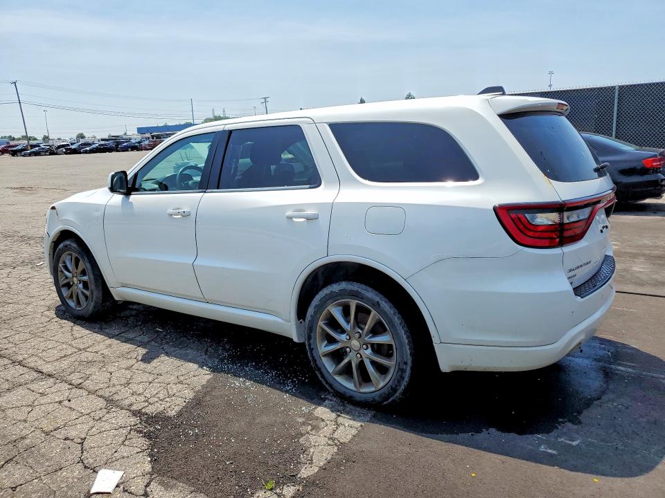 2014 Dodge Durango VIN 1C4RDJAGXEC484052 COPART salvage auction — FRONT END, Mi - Certificate Of Title, sold $875 on 2026-07-28 (photo 2)