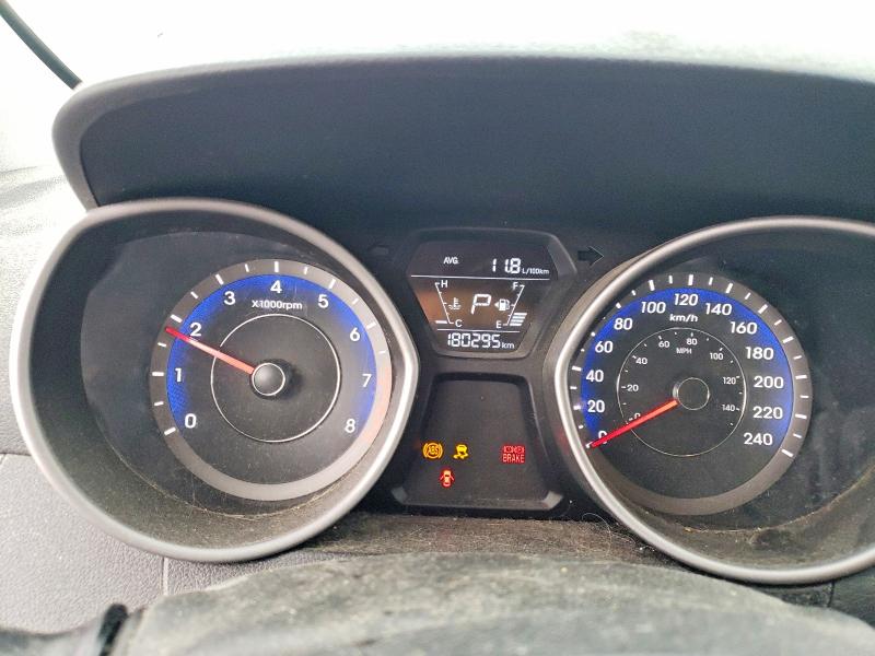 2015 Hyundai Elantra VIN KMHDH4AE9FU455034 COPART salvage auction — MECHANICAL, Ns - Cert Of Registration, sold $15 on 2026-07-30 (photo 9)