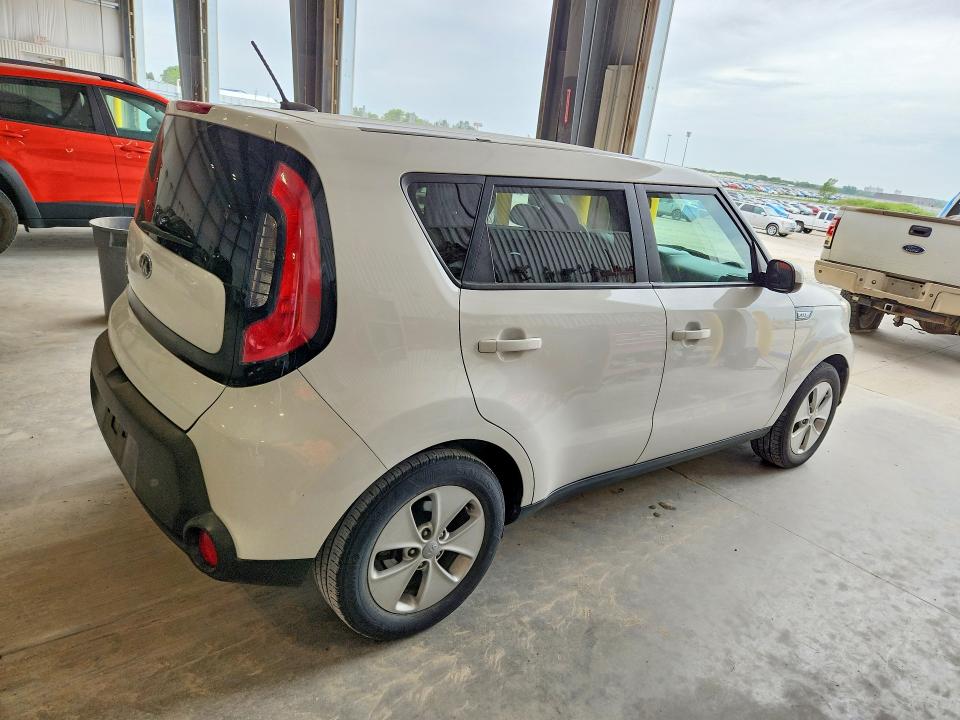 2015 Kia Soul VIN KNDJN2A20F7170506 COPART salvage auction — HAIL, Ne - Cert Of Title-Salvage, sold $1,000 on 2026-07-21 (photo 3)
