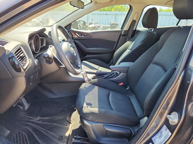 2015 Mazda 3 VIN 3MZBM1U74FM216382 COPART salvage auction — FRONT END, ON - PERMIT NO BRAND - UNFIT, sold $400 on 2026-07-23 (photo 7)