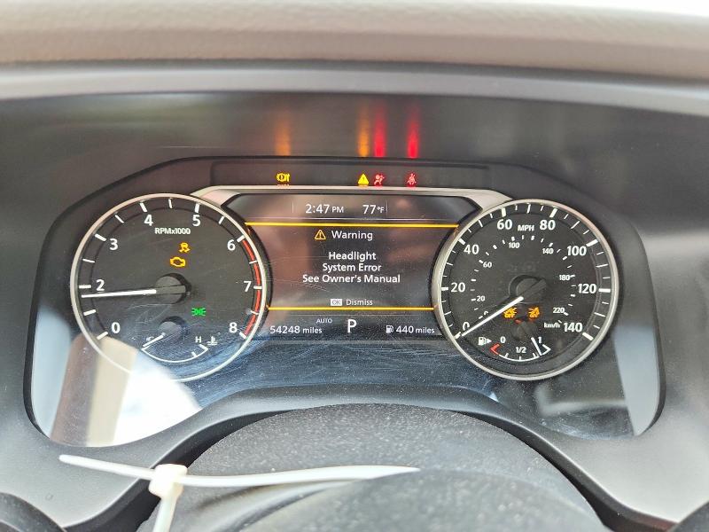 2023 Nissan Rogue VIN JN8BT3BB9PW498260 COPART salvage auction — FRONT END, Md - Cert Of Salvage > 75% Damage, sold $4,900 on 2026-07-28 (photo 9)